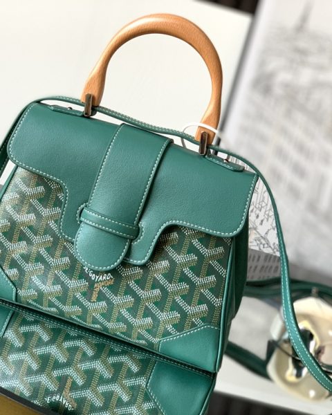 Goyard Saïgon Souple Mini Bag Green