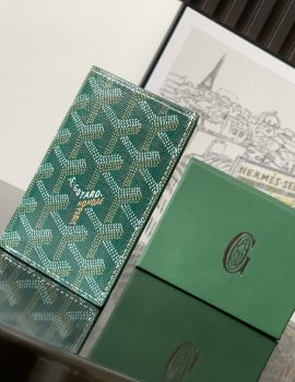 Goyard Saint-Pierre Card Wallet Green