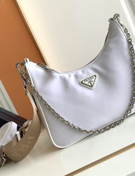 Prada Re-Edition Re-Nylon bag White
