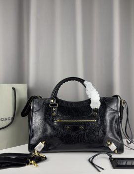 Balenciaga Classic Le City Bag Aged Calfskin