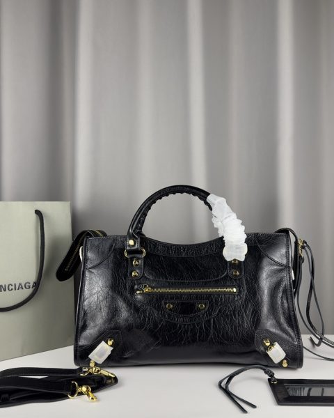 Balenciaga Classic Le City Bag Aged Calfskin