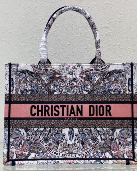Dior Book Tote Multicolor Florilegio