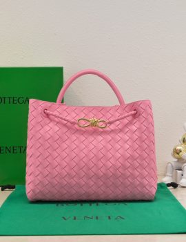 Bottega Veneta Andiamo Tote Pink