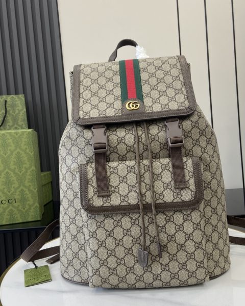 Gucci Ophidia GG Supreme Fabric Backpack