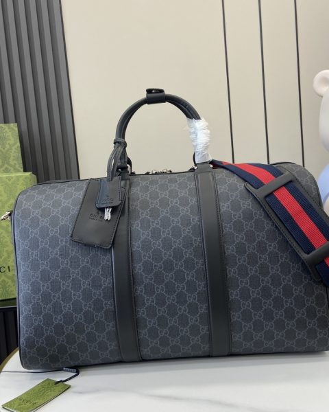 Gucci GG Black Duffle Bag
