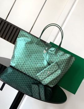 Goyard Saint Louis PM Green Bag