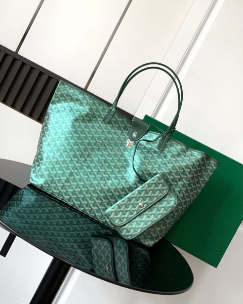 Goyard Saint Louis PM Green Bag