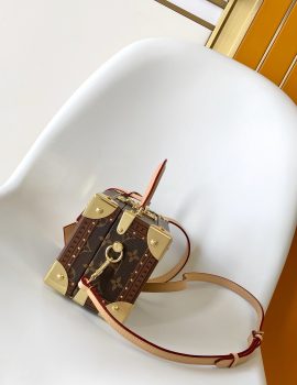 Louis Vuitton Petite Valise Monogram Valisette Tresor 20
