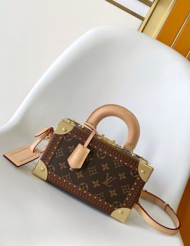 Louis Vuitton Petite Valise Monogram Valisette Tresor 20